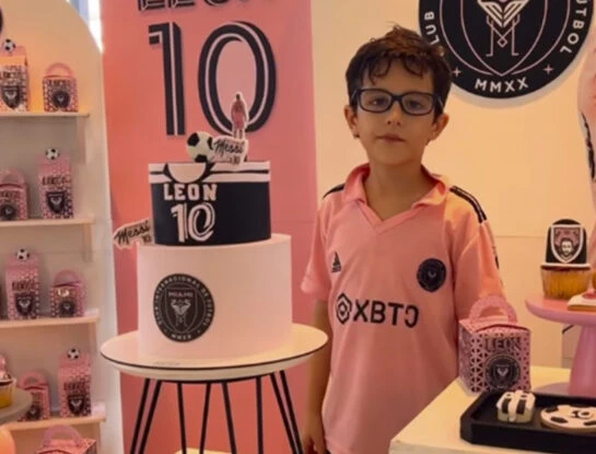 Así fue el cumpleaños temático de León Paoloski, el hijo de Sabrina Garciarena y Germán Paoloski