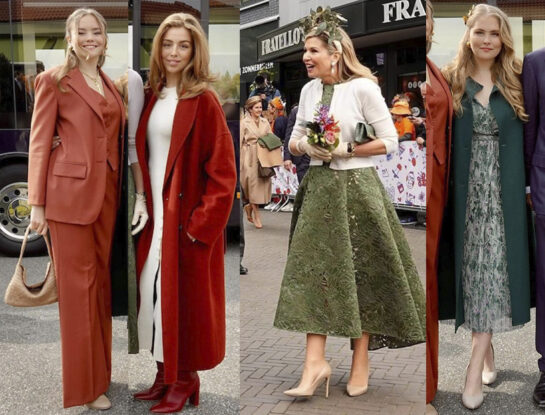 Los looks a todo color de Máxima y las princesas Amalia, Alexia y Ariane en el Día del Rey