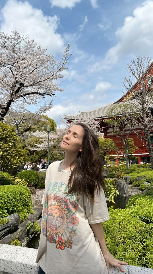 Las fotos de Natalia Oreiro y su hijo, Ata, de viaje por Japón