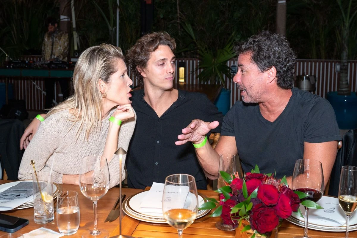 Liz Solari, Maximo Mazzocco y Rodolfo Lamboglia