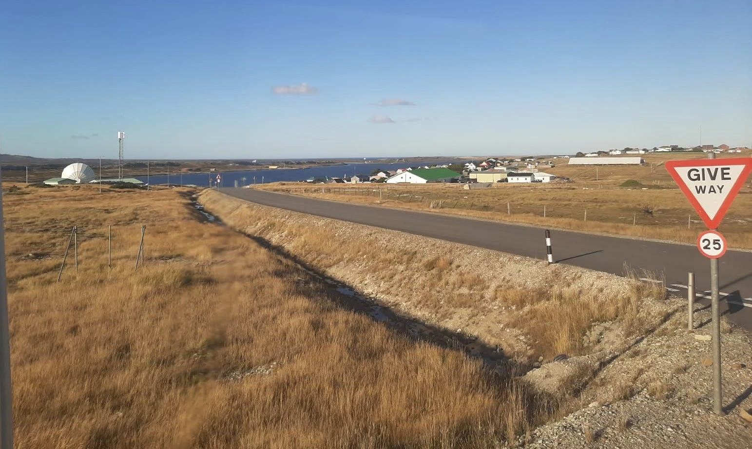 Llegada a Stanley (Puerto Argentino)