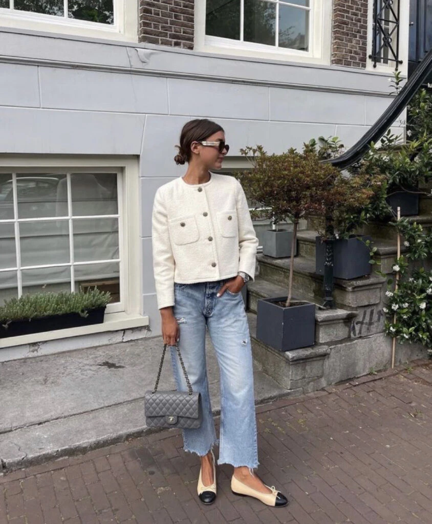 Looks fashionistas para usar este fin de semana. Foto: Pinterest.