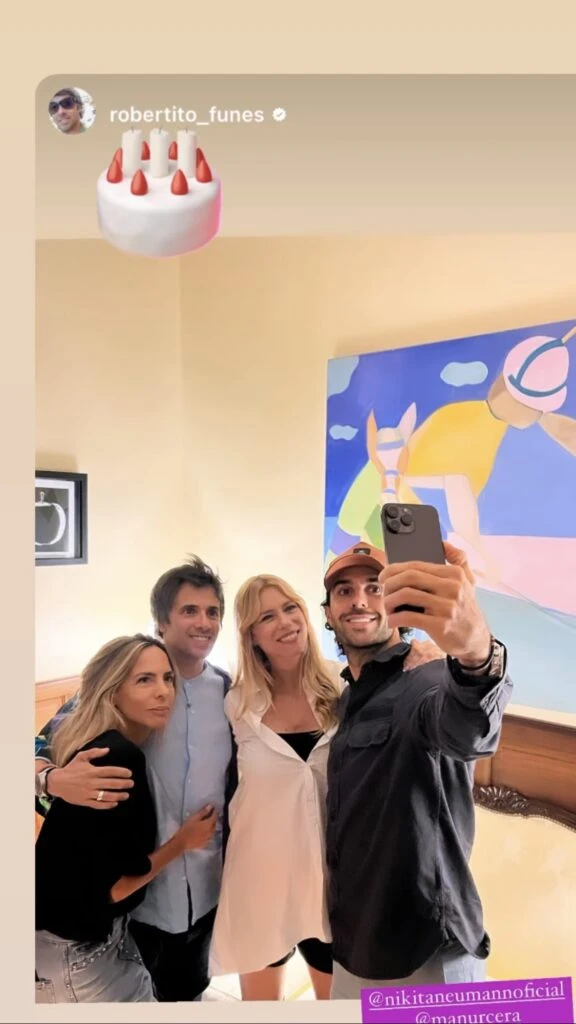 Los looks black & white de Nicole y Zaira. Foto: Instagram. 