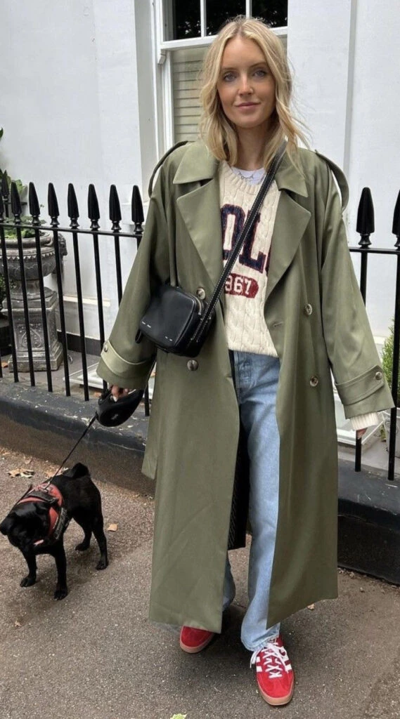 Los mejores looks para sobrevivir a estos días de humedad. Foto: Pinterest. 