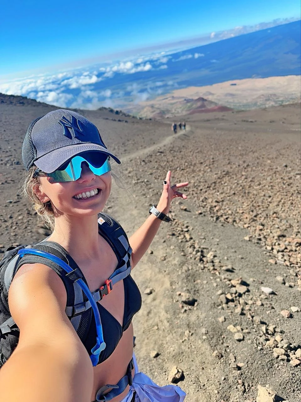 Mariana Godoy Goette nadadora en aguas heladas