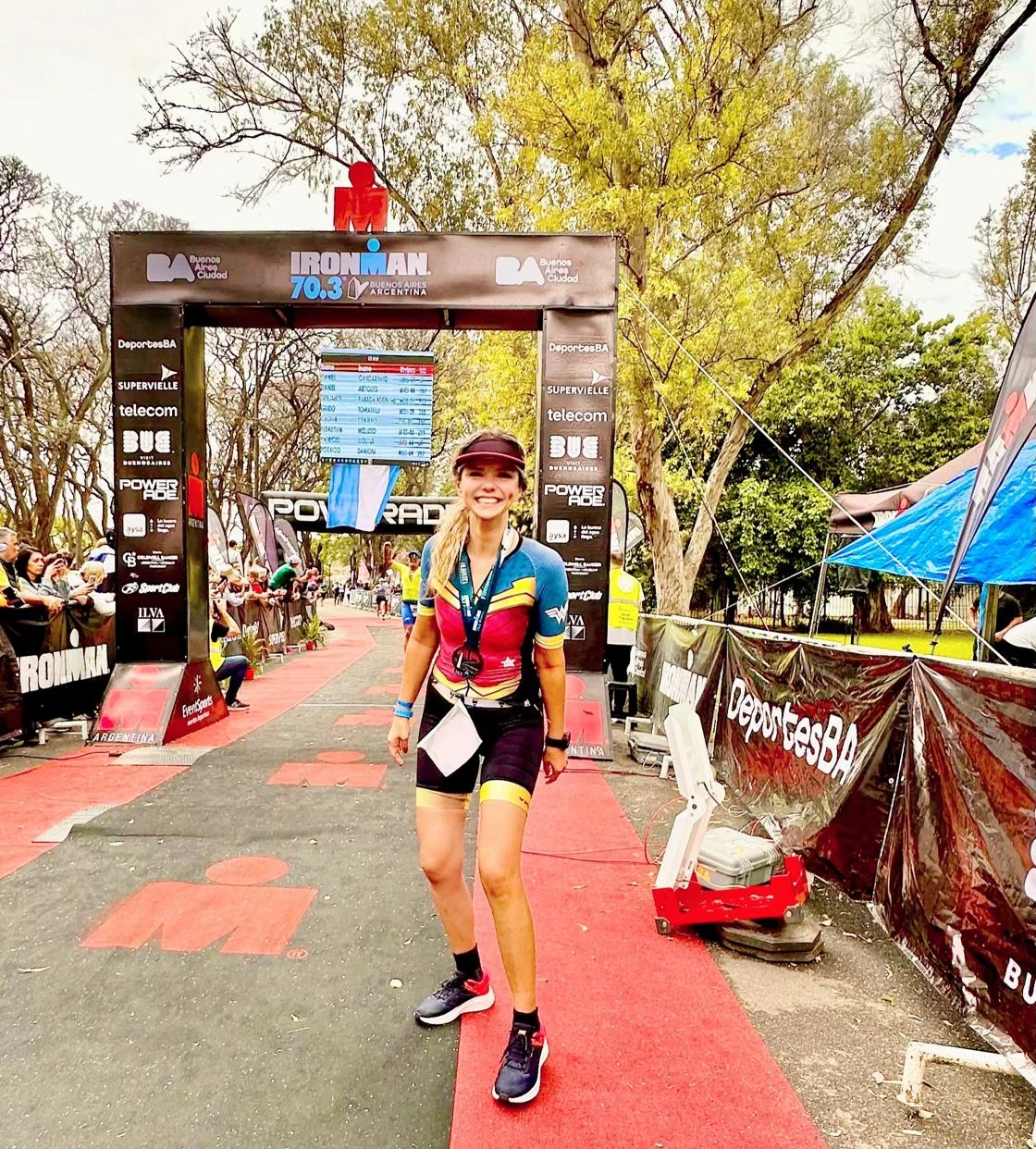 Mariana Godoy Goette nadadora en aguas heladas