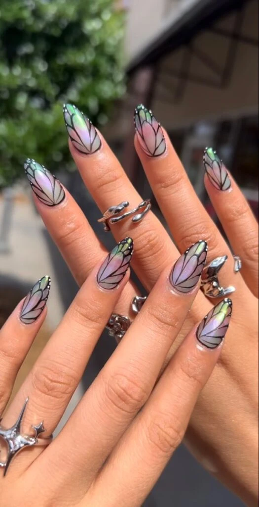 Butterfly nails, las uñas más trendys y que enamoran a la Gen-Z