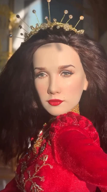 Natalia Oreiro sus fans rusos hicieron una muñeca que luce como ella