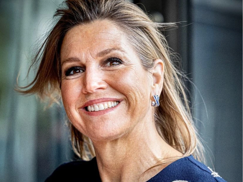 Máxima Zorreguieta con un look de Oscar de la Renta