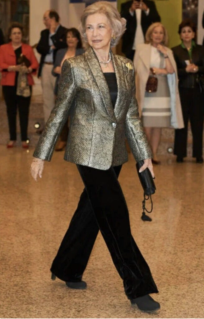 Preocupa la salud de la reina Sofía. Foto: Pinterest. 