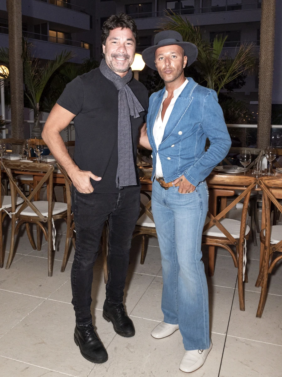 Rodolfo Lamboglia y Gaby Álvarez