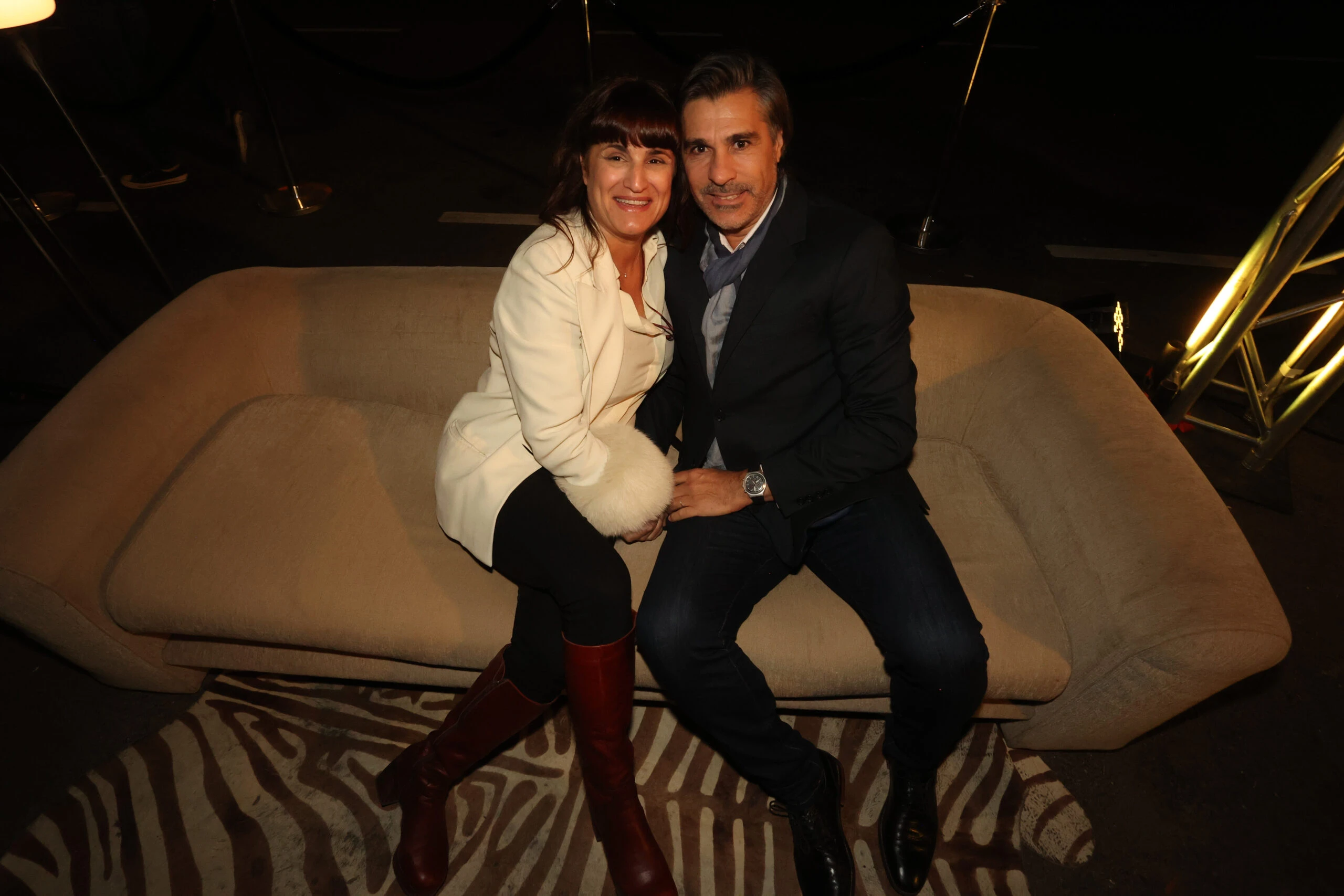 Vanina Mizrahi y su marido