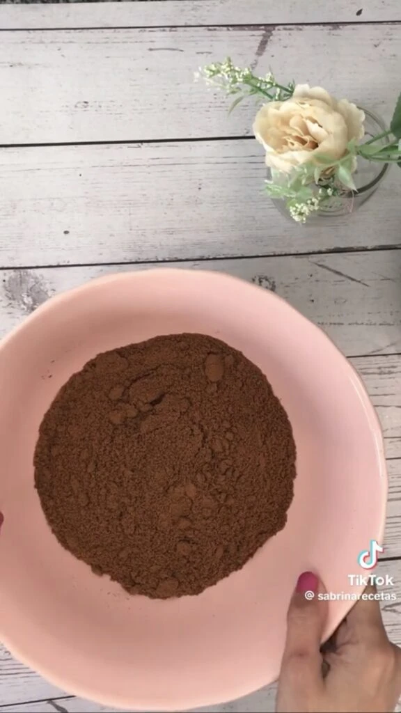 Tarta dulce sin horno. Foto: TikTok. 