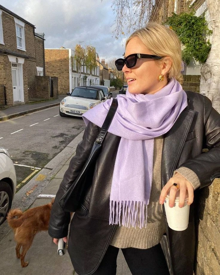 Guía de estilo: cómo lucir las bufandas, nuestras aliadas durante el invierno