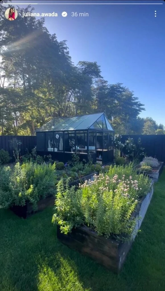 Juliana Awada abrió las puertas de su casa de la Patagonia