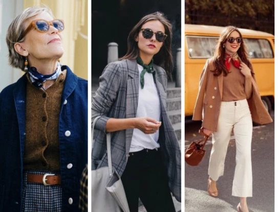 Guía de estilo: cómo se usa el pañuelo, el accesorio clave del otoño