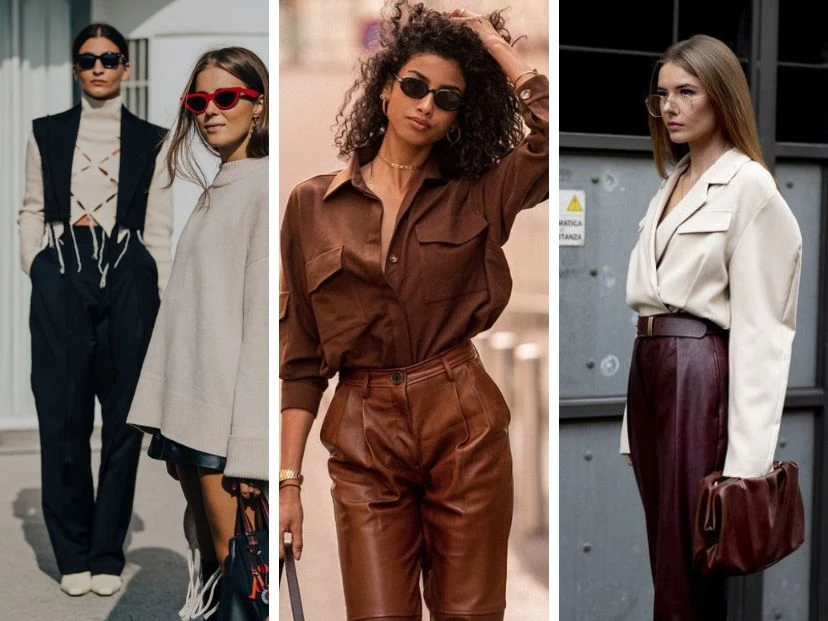 como usar los colores del otoño 2024 según el street style