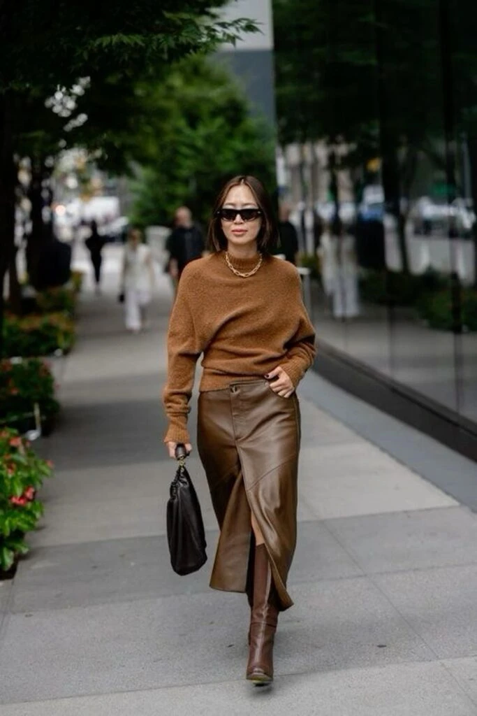 así se usan los colores del otoño 2024 según el street style