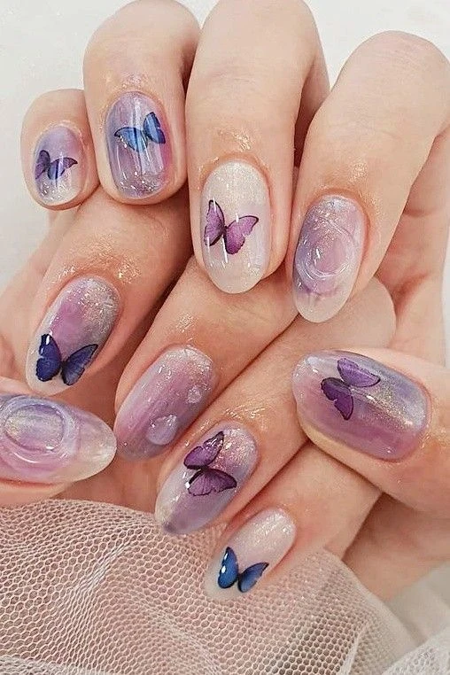 Butterfly nails, las uñas más trendys y que enamoran a la Gen-Z