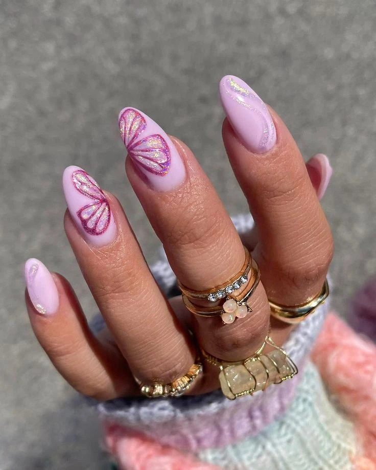 Butterfly nails, las uñas más trendys y que enamoran a la Gen-Z