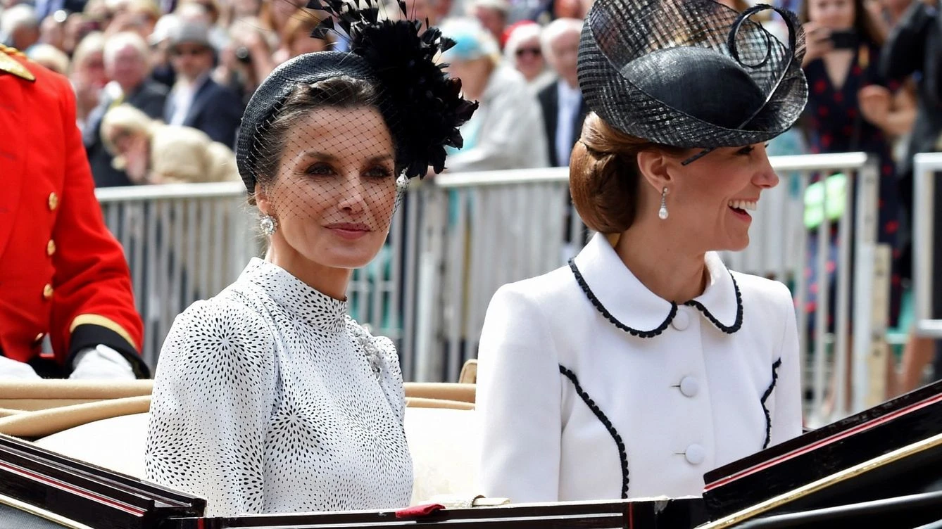 La coincidencia fashion de la princesa Leonor y la reina Letizia con Kate Middleton