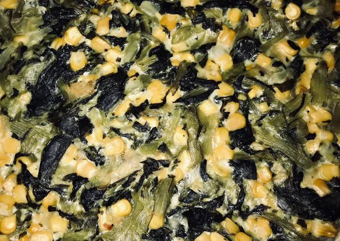 Tarta de espinaca y choclo con masa integral: receta rica y saludable para la cena