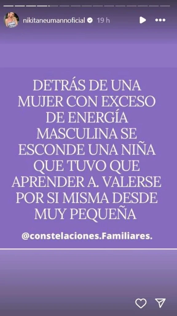 Nicole Nuemann habló sobre su dura infancia junto a su mamá