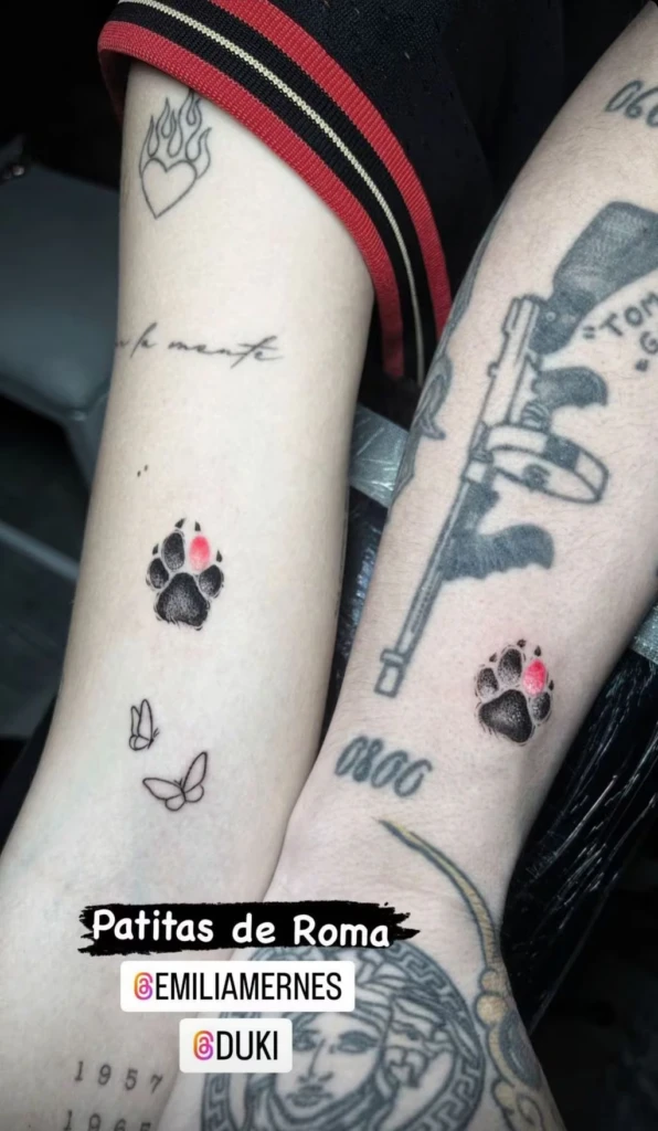 La dulce historia de amor entre Duki y Emilia Mernes