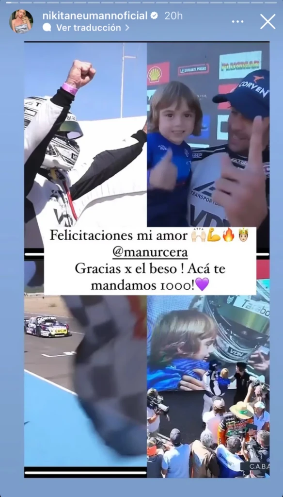 Indiana Cubero tuvo un curioso gesto con Manu Urcera