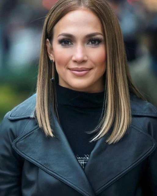 long bob recto lacio JLo