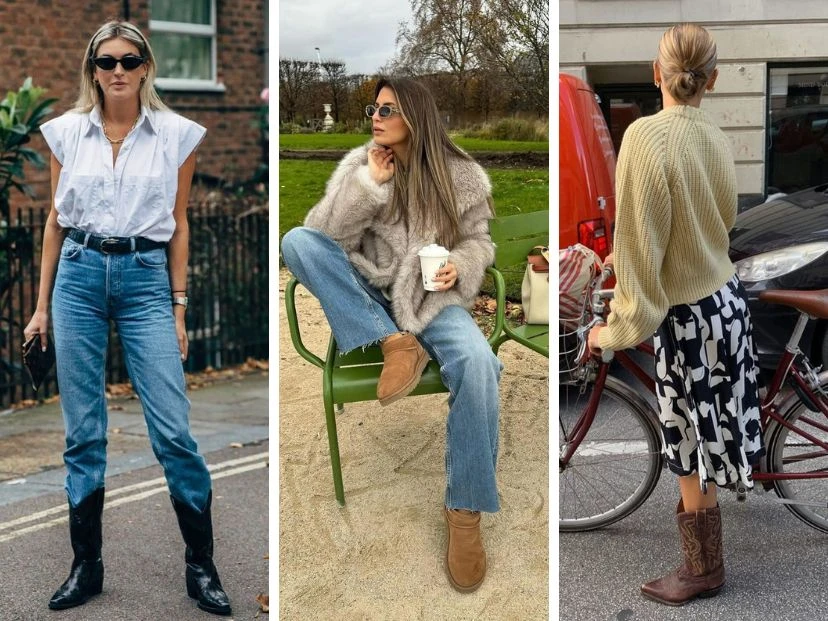 los mejores looks del street style con botas