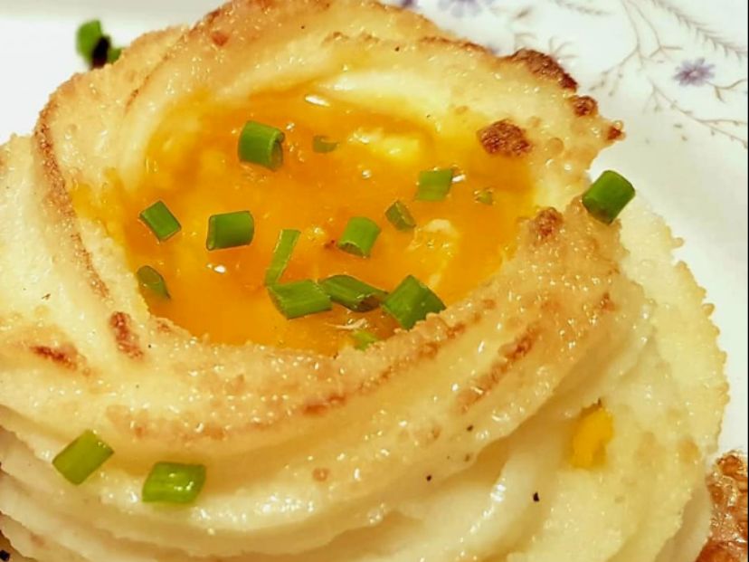 Nidos de puré de papas: son deliciosos y se hacen con pocos ingredientes