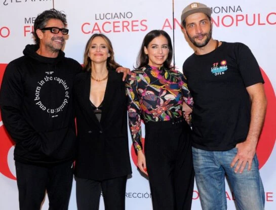 Vidriera: de Luciano Castro a Mónica Antonópulos, los famosos en el estreno de "El Beso"