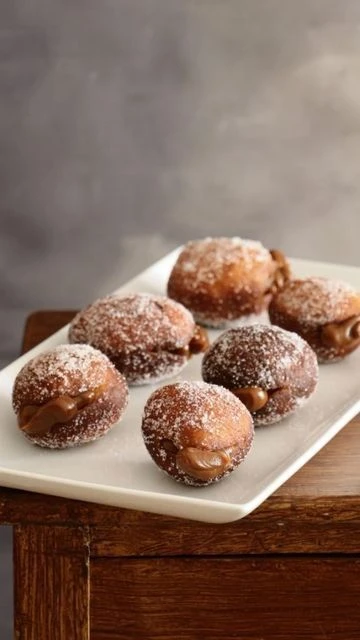 La mejor receta de bolas de fraile rellenas de dulce de leche para arrancar el fin de semana