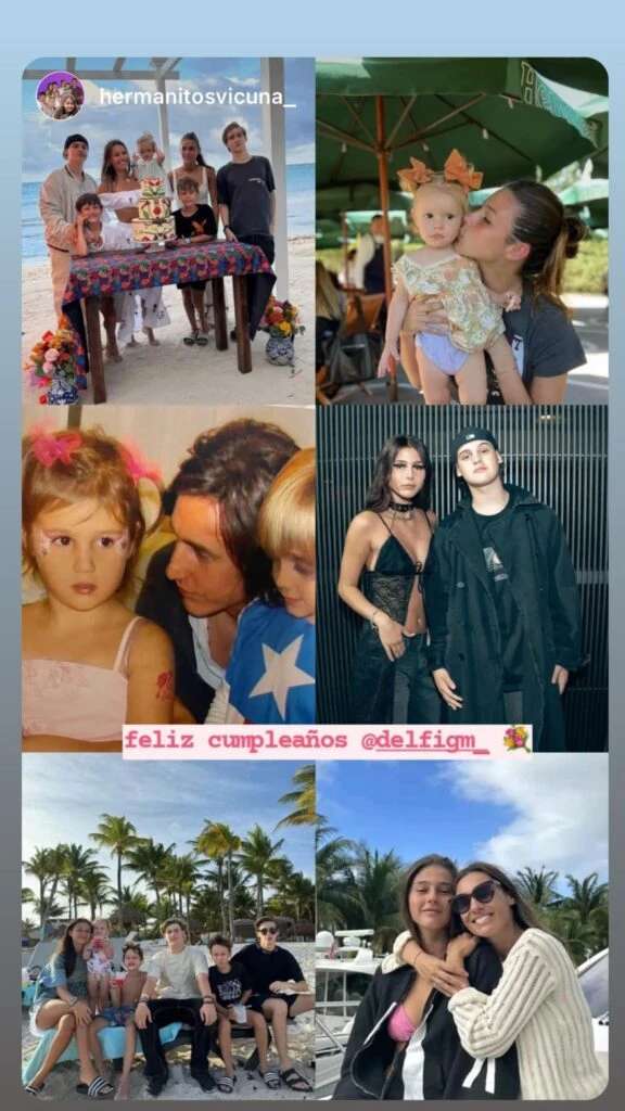 El tierno mensaje de Pampita a Delfina García Moritán por su cumpleaños número 18