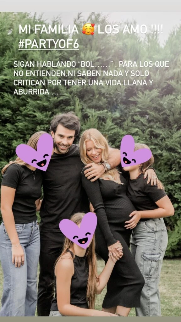 El duro descargo de Nicole Neumann hacia los que critican a su familia