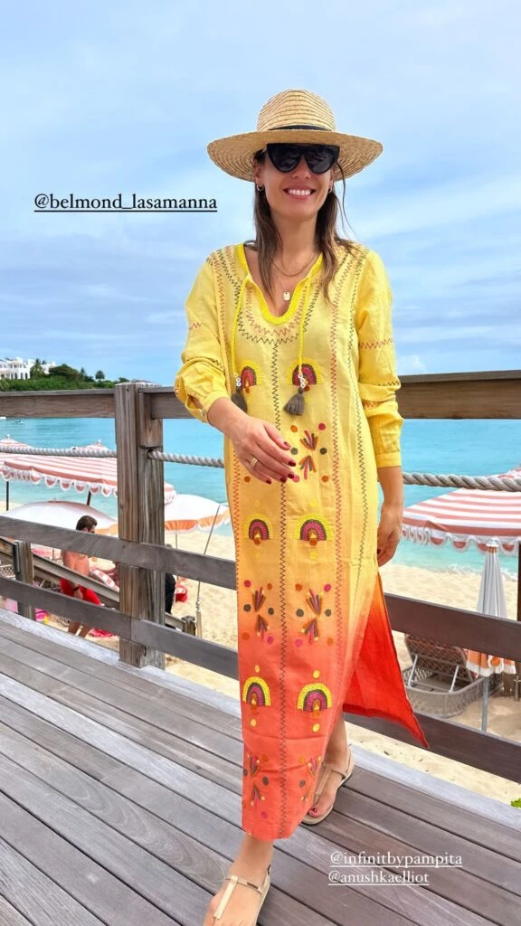 Pampita marca la tendencia del verano 2025 con su look playero.