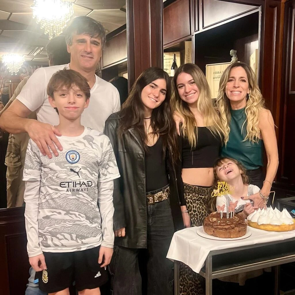 Las fotos de cumpleaños de Josefina, la hija mayor de Sandra Borghi