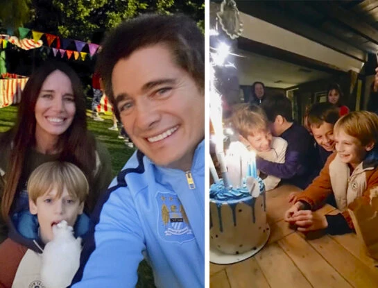 Así celebró su cumpleaños Ramón "Monchi" Andino, el hijo de Carolina Prat y Guillermo Andino