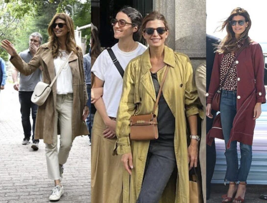 Juliana Awada mostró cómo usar uno de los básicos indispensables del guardarropas, el trench