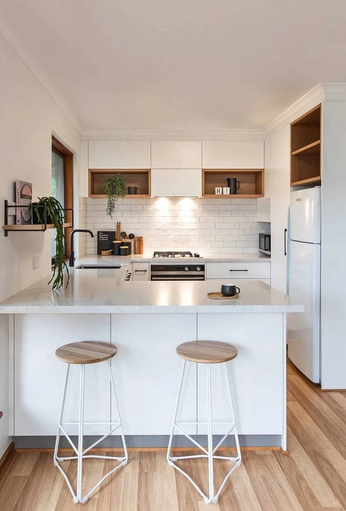 Barra desayunadora, detalle deco funcional