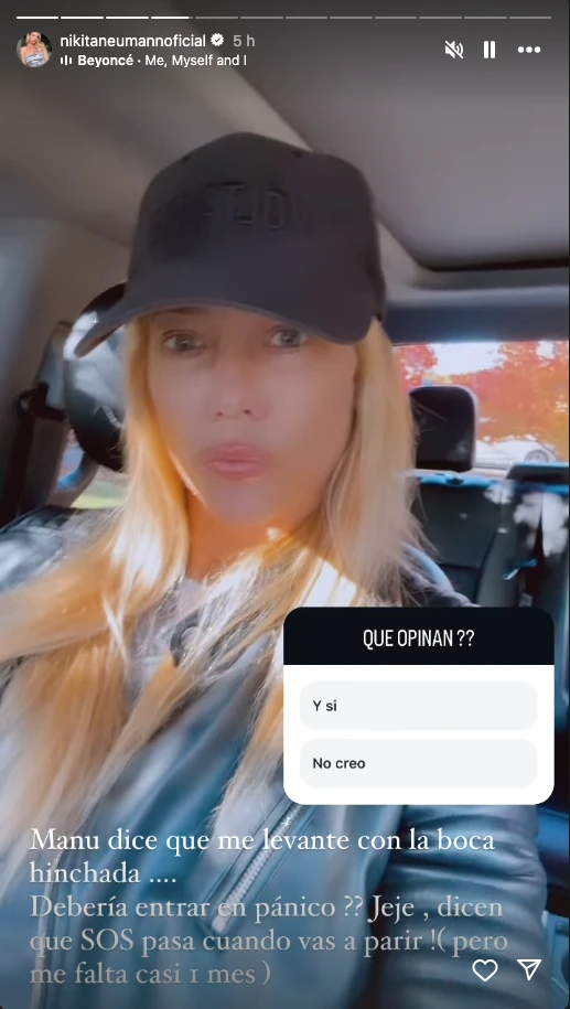 Nicole Neumann habló de la "falsa alarma" del día del parto