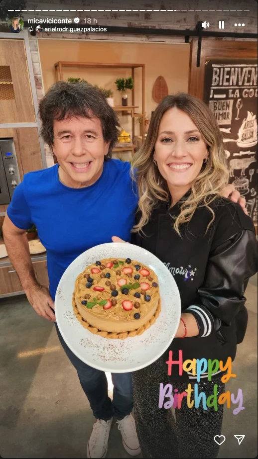 Así celebró Mica Viciconte su cumpleaños