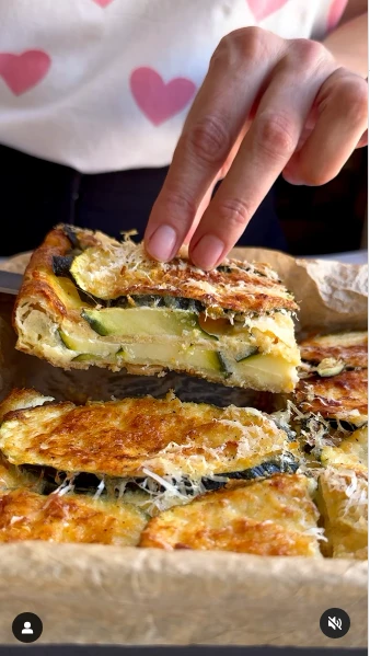 Pastel de calabacín