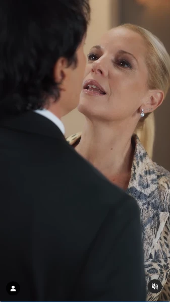 Carina Zampini y Sebastián Estevanez volvieron a ser Victoria y Marcos, los protagonistas de Dulce amor.