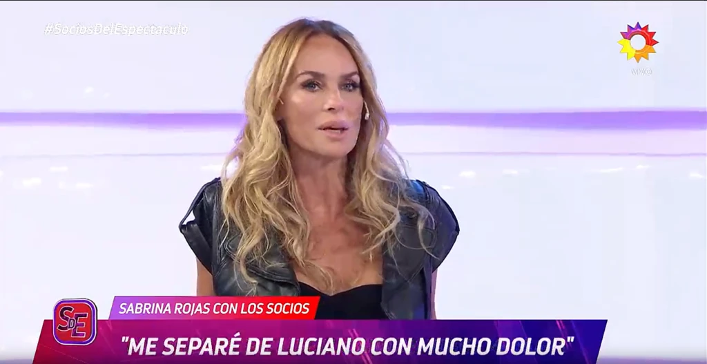 Sabrina Rojas reveló en qué momento se dio cuenta que no estaba más enamorada de Luciano Castro