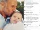 Gustavo Yankelevich saludó a su nieta Azul Giordano.