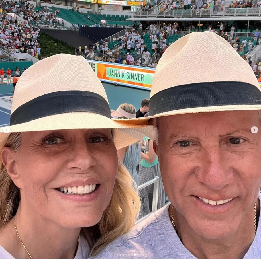 Cecilia Bolocco con Pepo Daire, su marido