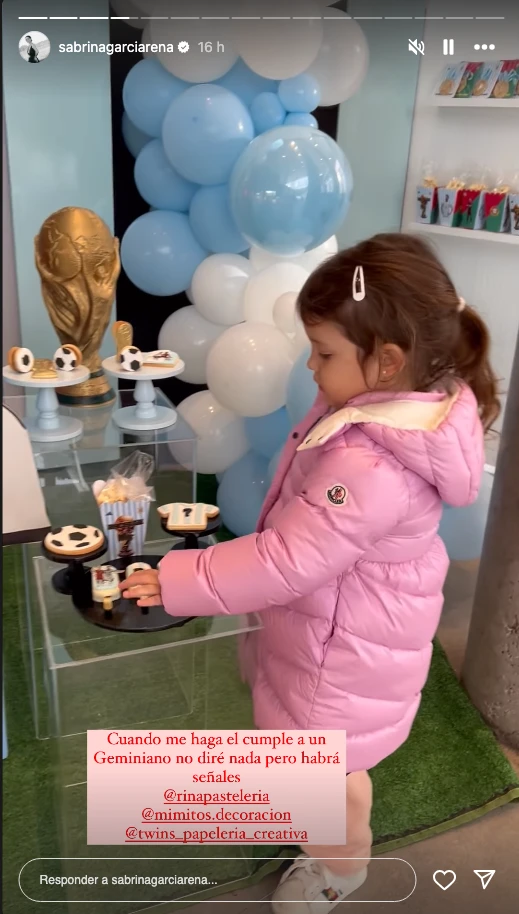 Las fotos del cumple temático de Beltrán Paoloski