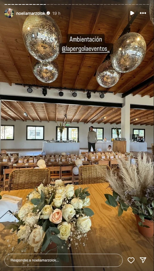 Las fotos del cumpleaños de Donatello, el hijo de Noelia Marzol